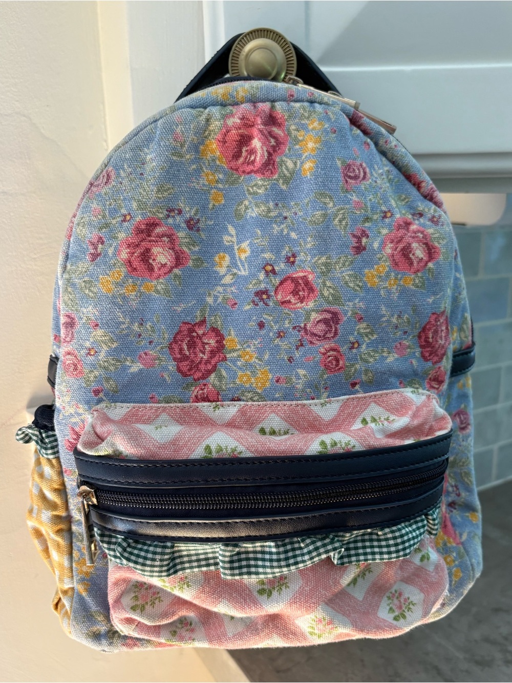 "Harlow Floral Lunchbox" pattern designed by Matilda Jane Clothing.
